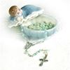 Porcelain Baby Keepsake Box with Rosary - Boy *WHILE SUPPLIES LAST*