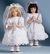 Porcelain First Communion Doll