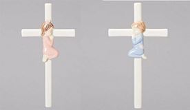 Baby Porcelain Wall Cross