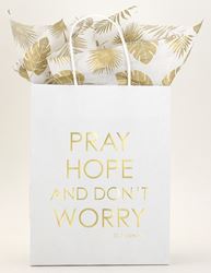 Pray Hope and Dont Worry Medium Gift Bag