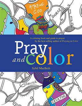 Pray and Color, Adult Coloring Book