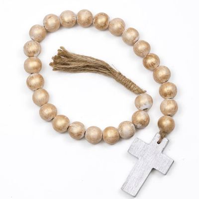 Prayer Beads Decor Gold/Silver 