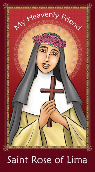 Prayer Card: St Rose Of Lima