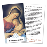 Prayer for Mothers Prayer Card