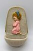 Praying Girl Holy Water Font, Made in Italy