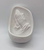 Praying Hand Holy Water Font from Italy
