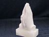 5" Praying Hands Alabaster Statue from Italy