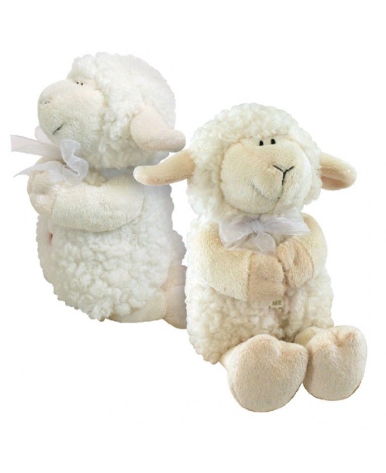 Praying Lamb Plush Toy with Song