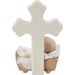 Precious Moments Cradled In His Love Boy Cross Porcelain 6.25"H - 125184