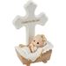 Precious Moments Cradled In His Love Girl Cross Porcelain 6.25"H - 125183