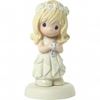 Precious Moments First Communion Girl with Rosary Figure