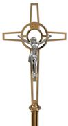 Processional Crucifix and Stand 