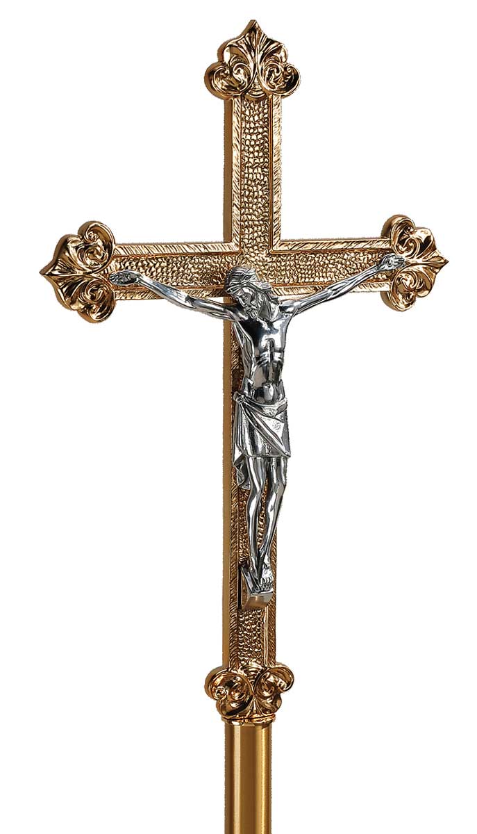 30PC71 Processional Crucifix and Stand