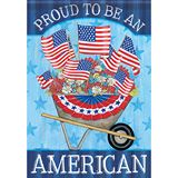 Proud to be an American Garden Flag