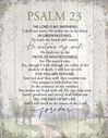 Psalm 23 11.75" x 15" Plaque