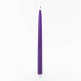 10" Purple Advent Taper Candle