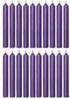Purple 4" Chime Candles, Box of 20