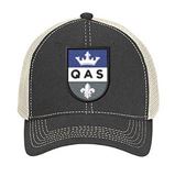 QAS Comfort Graphite/Ivory Trucker Cap