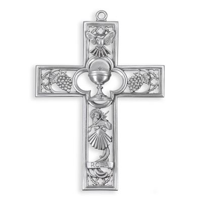 RCIA 6" Pewter Wall Cross