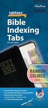 Rainbow Bible Indexing Tabs