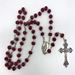 Red 6mm Rose Scented Rosary, Wood Beads - 120880