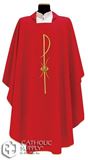 1205 Red Chasuble from Solivari