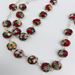 Red Cloisonne 8mm Bead Italian Rosary - 122344