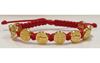Red/Gold Benedictine Bracelet