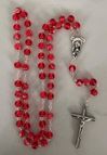 Red Rosary Round Bead