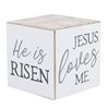 Religious Sayings for Easter 4 Sided Cube *WHILE SUPPLIES LAST*