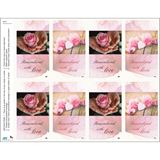 Remembered with Love Print Your Own Prayer Cards - 25 Sheet Pack