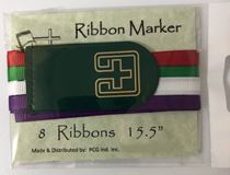 Ribbon Bookmarks, Set of 8 Ribbons, each 15.5" long