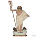 Full Color indoor 40 inch statue ﻿﻿Risen Jesus on base with banner. 40″ to the top of his head. Banner height can be sized per need.