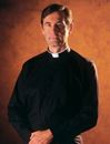 Romano Black Long Sleeve Clergy Shirt by Slabbinck
