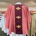 Rose Chasuble with 3 Gold Crosses - 113066