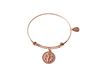 Rose Gold Bangle with Anchor Charm