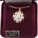 Rose Gold Miraculous Medal on 18" Chain