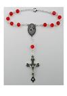 Ruby Auto Rosary - Carded