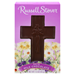 Russell Stover 1.5 oz. Solid Milk Chocolate Cross - 110533