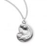 Madonna and Child Sterling Silver Necklace