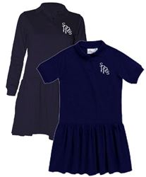 SPPCS Knit Navy Polo Dress