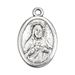 Sacred Heart of Jesus 1" Oxidized Medal - 14428