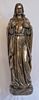 Sacred Heart of Jesus 40" Lightly Painted Bronze Fiberglass Statue