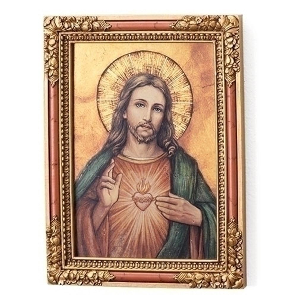 Sacred Heart of Jesus Plaque