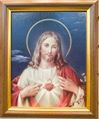 Sacred Heart of Jesus 8 x 10 Walnut Framed Print