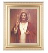 Sacred Heart of Jesus 8x10 Print in Gold Frame