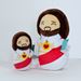Sacred Heart of Jesus Mini Plush Shining Light Doll - 121688