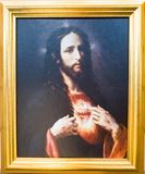 Sacred Heart of Jesus (Ponce) 8 x 10 Gold Framed Print