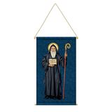 Saint Benedict Banner, 24 inch x 40 inch