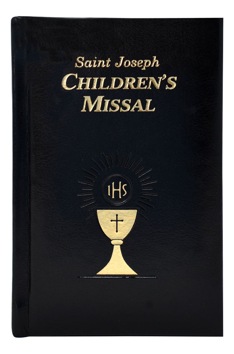 Saint Joseph Children's Missal, Black DuraLux